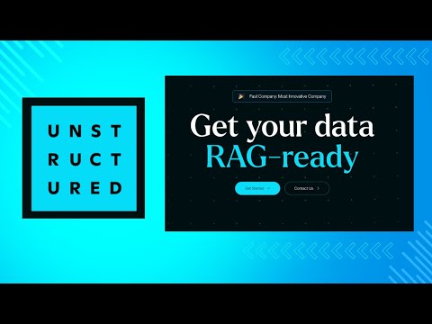 Best Tool For Getting Your Data Ready For RAG