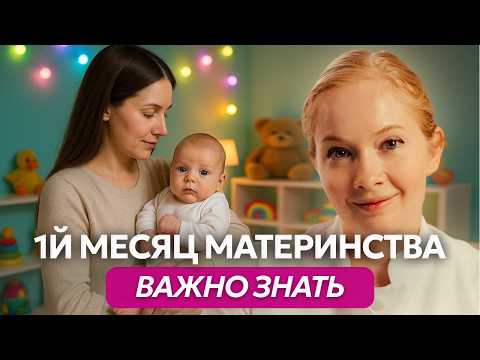 Первый месяц жизни новорождённого: сон, уход, развитие, кормление и стул