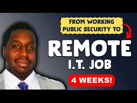 REMOTE I.T. JOB IN 4 WEEKS - CAREER CHANGE! (CourseCareers IT Course Review and Interview)