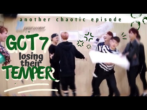 got7 losing their temper