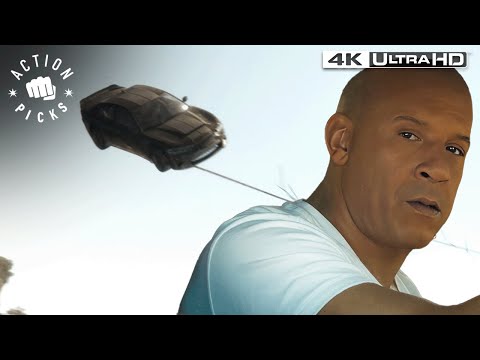 Dom Swings His Car Across The Jungle | F9: The Fast Saga 4k HDR