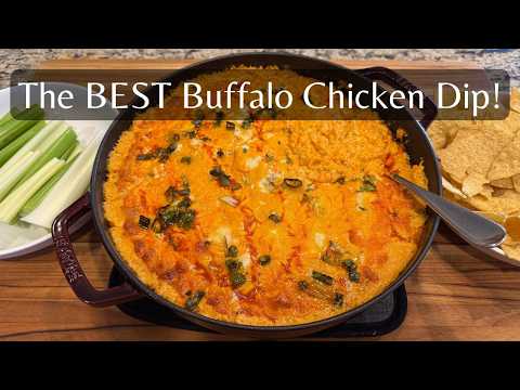 Easy Super Bowl Buffalo Chicken Dip | The BEST Game Day Appetizer!
