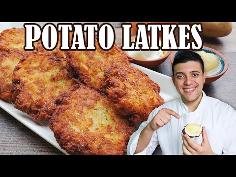 Fast and Easy Potato Recipe for Holiday [ How to Make Latkes by Lounging with Lenny ]