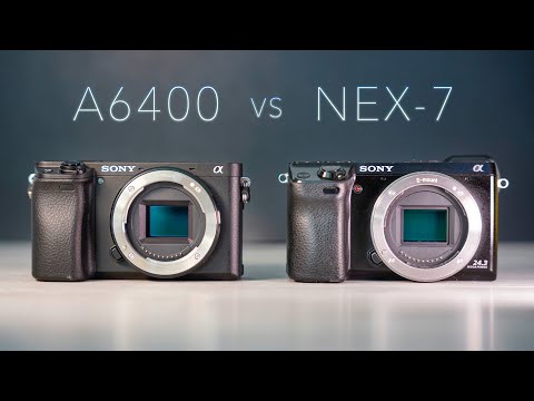 Sony A6400 vs. NEX 7 - Does age really make a difference? 🤔 - side by side image & video comparison