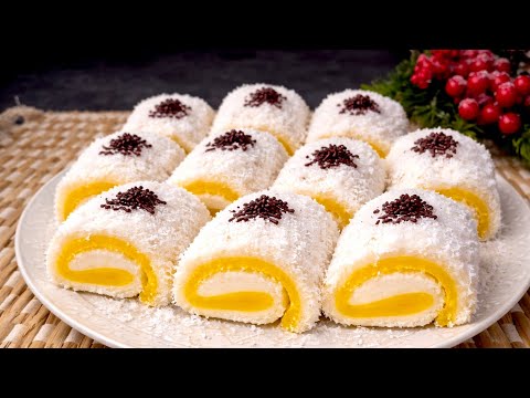 Make this delicious dessert when you have milk and orange🍊Christmas dessert for pennies