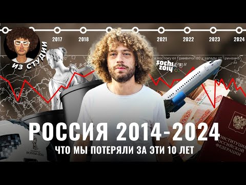 Россия, которую мы потеряли: что изменилось в стране за 10 лет | Крым, Олимпиада, Навальный