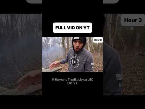 New Video Out Now‼️‼️(Survivng 24 Hours In A Winter Storm! *No Shelter*)#fyp #entertainment