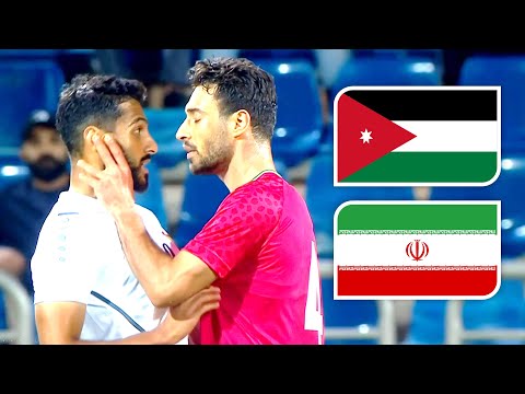 ملخص مباراة الأردن و ايران | إثارة إلى آخر دقيقة | نصف نهائي البطولة الدولية الرباعية 13-10-2023