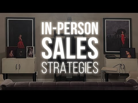 In Person Sales Strategies for Photographers
