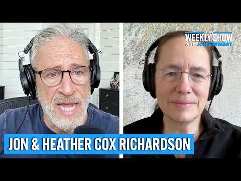 Podcasting Through It with Heather Cox Richardson | The Weekly Show with Jon Stewart