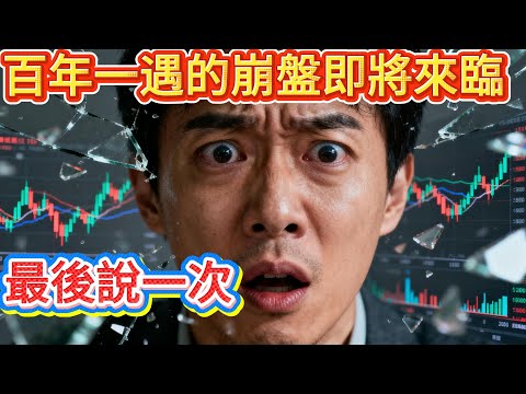 百年一遇的崩盤即將來臨，最後說一次