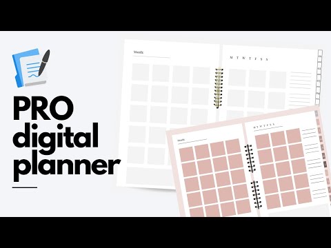 Best Way To Make a Digital Planner on Canva 🔥