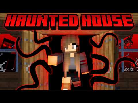 Minecraft but I survive a HAUNTED HOUSE