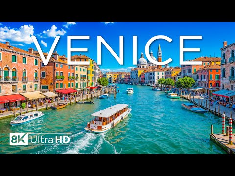 Venice 8K – Exploring Italy’s Floating City of Canals, Gondolas and Timeless Beauty