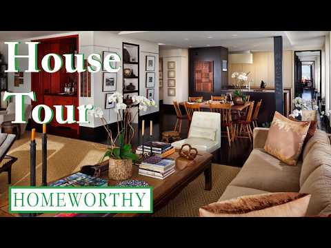 HOUSE TOUR | An Eclectic, Globally-Inspired Home with A Soothing Palette