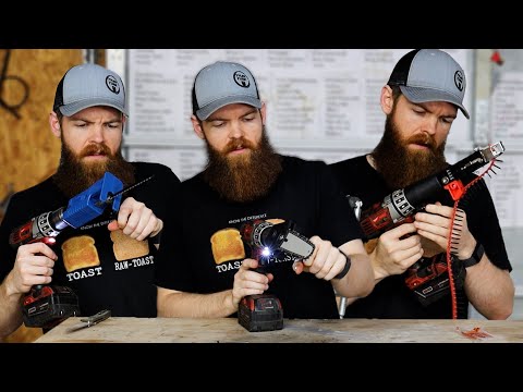 Testing The WORST Drill Attachments From Amazon!