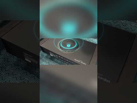 This Couch has a SUBWOOFER. #tech #Harmonkardon #Surroundsound