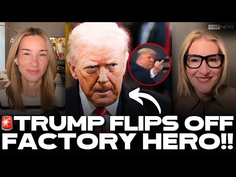 IHIP News: 🚨 HERO Factory Worker CONFRONTS Trump To HIS FACE!! Trump Flips Him OFF!!