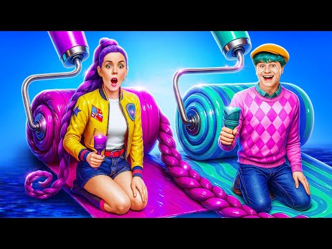 🌈Amazing Room Makeover Transformation! 😱 DIY Hacks & Aesthetic Bedroom Glow-Up