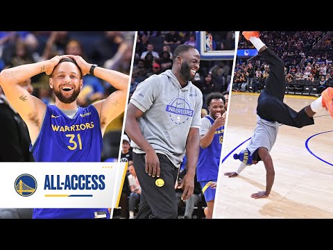 The Golden State Warriors Show Their Talent at 2025 Open Practice