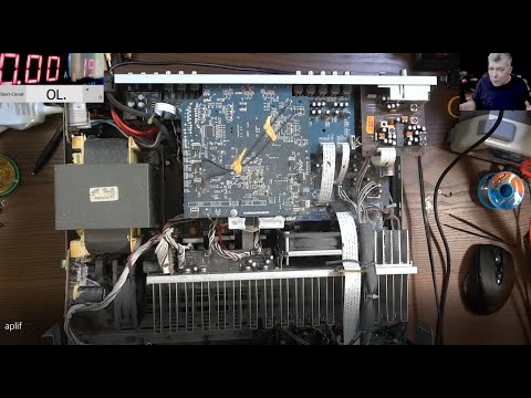 Fixing audio amplifiers - let's lean about the protection circuit. Harman Kardon  'Protect' error