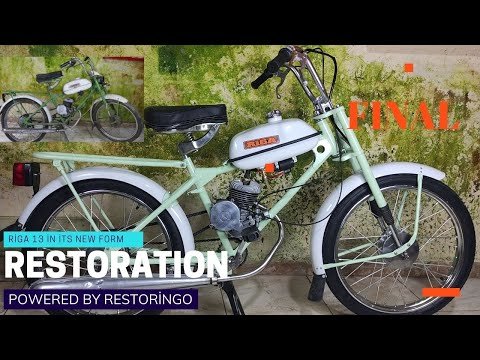 Amazing restoration of old soviet motorcycle . FINAL( RİGA 13 Restoration)