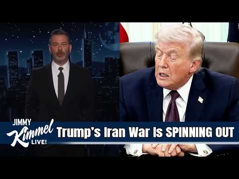 Trump’s Iran War Is SPINNING OUT—And America’s PAYING THE PRICE | Jimmy Kimmel