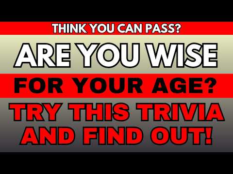 General Knowledge Quiz For Seniors! Think You Can Score 10/25? Your Memory Is Sharp If You Do!
