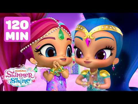 Shimmer & Shine's Best Salon Makeovers and Magical HAIRDOS! 🧚‍♀️ | 120 Minutes | Skye and Friends