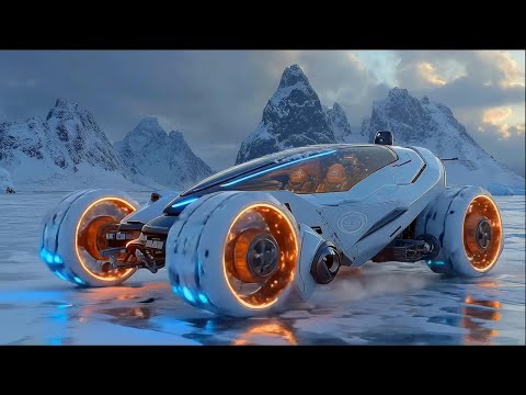 The Rise of Futuristic Snow Cities and Ultra-Modern Snow Vehicles | AIDoALL