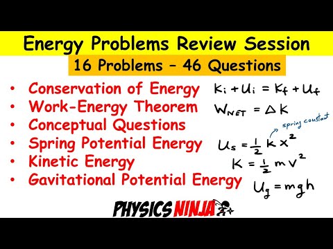 Energy Problems - Review Session