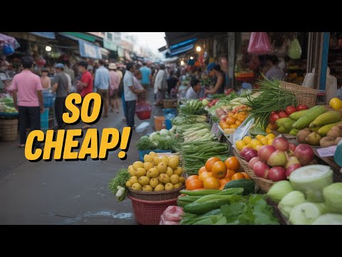 I Wasn’t Ready for This Cambodian Market  | Real Food Prices