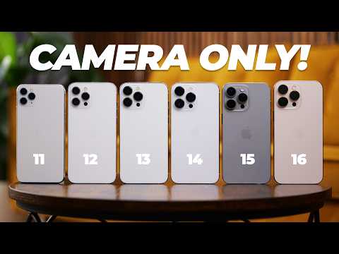 Every iPhone Pro Max ever: Camera Test! 16 Pro Max, 15 Pro Max, 14 Pro Max, 13 Pro Max, 12 Pro Max!