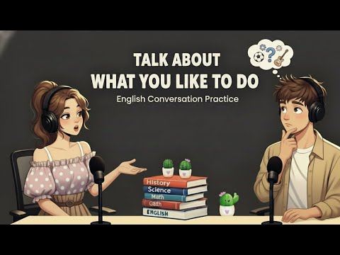 ENGLISH TALK CLASS | How to Talk About What You Like To Do | Easy English Conversation