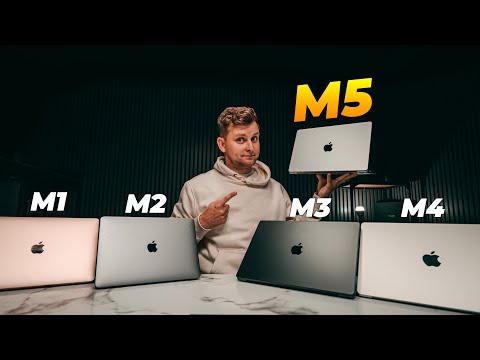 ULTIMATE Apple silicon Comparison - MacBook  M1, M2, M3, M4, M5