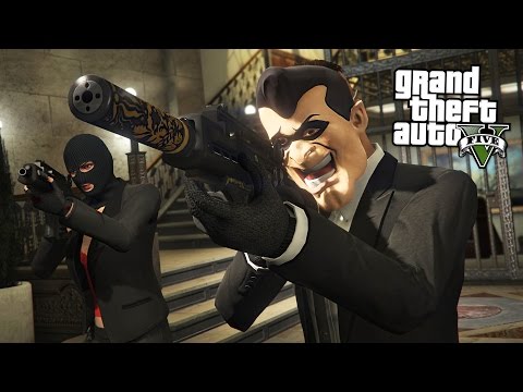 BIGGEST BANK ROBBERY!! (GTA 5 Online Heists)