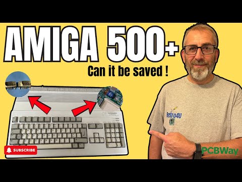 Battery Damage, Broken Ports, and a Chance at Revival – Amiga 500+ Repair