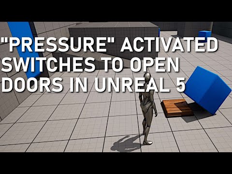 Using "Pressure Activated" Switches To Trigger Events In Unreal Engine 5