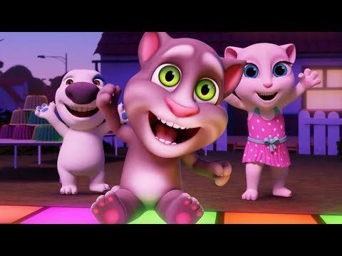 Fiesta megamusical | Cortos de Talking Tom | Dibujos animados | WildBrain Niños