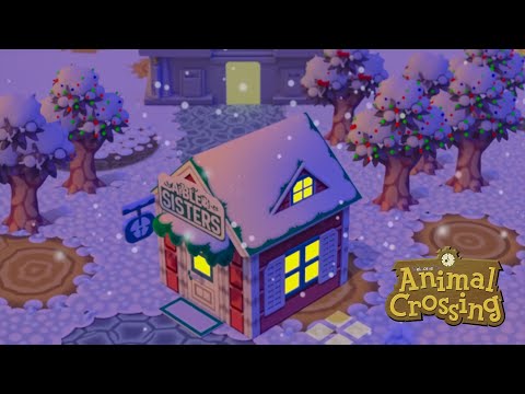 Christmas season | A safe place to rest... 2 Hours of Chill Animal Crossing Music | Snowfall season