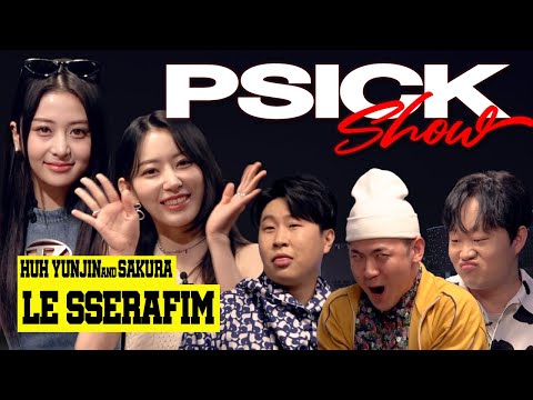 [Eng Sub] Asking HUH YUNJIN and SAKURA from LE SSERAFIM on their fearlessness