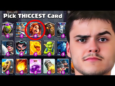 Mega Draft... But I Pick Only the THICCEST Cards