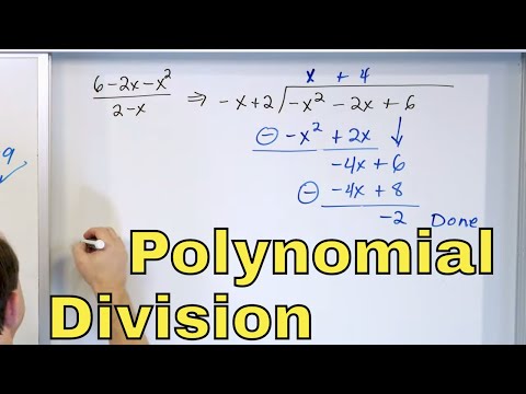 05 - Polynomial Long Division - Part 1 (Division of Polynomials Explained)