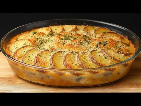 I've never eaten such delicious potatoes! The best potato recipe! Quick dinner!