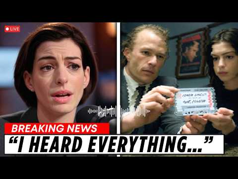 Anne Hathaway Just REVEALED A TAPE Of Heath Ledger… Why Was It Hidden for 17 Years?!