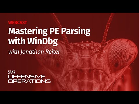 Mastering PE Parsing with WinDbg