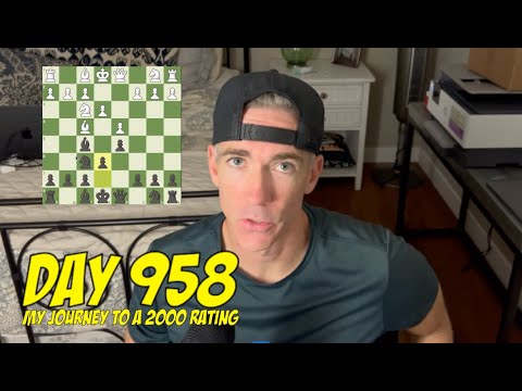 Day 958: Playing chess every day until I reach a 2000 rating