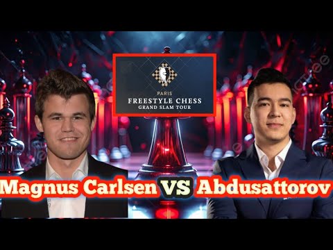Magnus Carlsen VS Nodirbek Abdusattorov |  Paris Freestyle Grand Slam Tour 2025