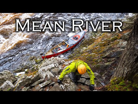 Canoeing the Meanest River in Nova Scotia