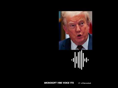Elon Musk Donald Trump Microsoft AI Text to Speech